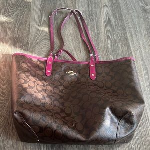 Reversible coach bag(authentic)